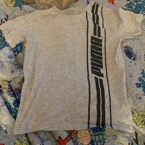 grey puma shirt